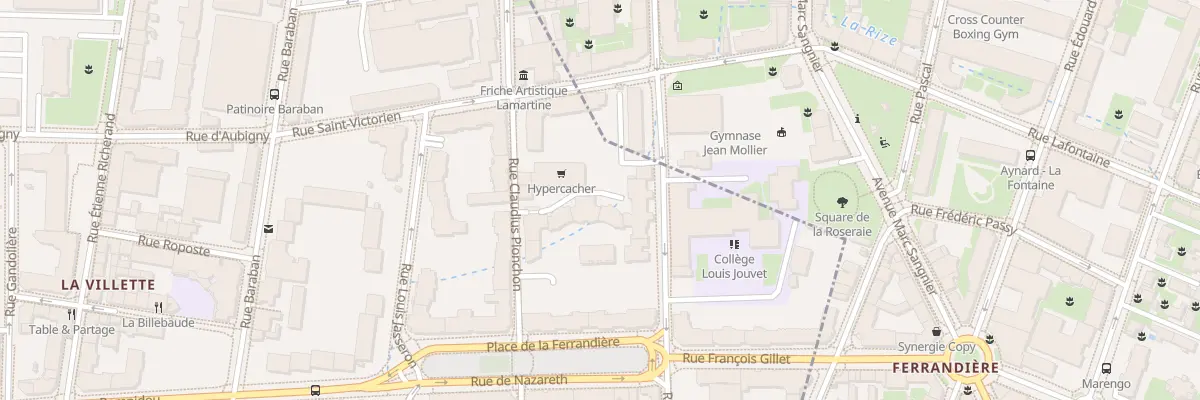 Plan du 24 Rue de la Cité à Lyon 3e Arrondissement