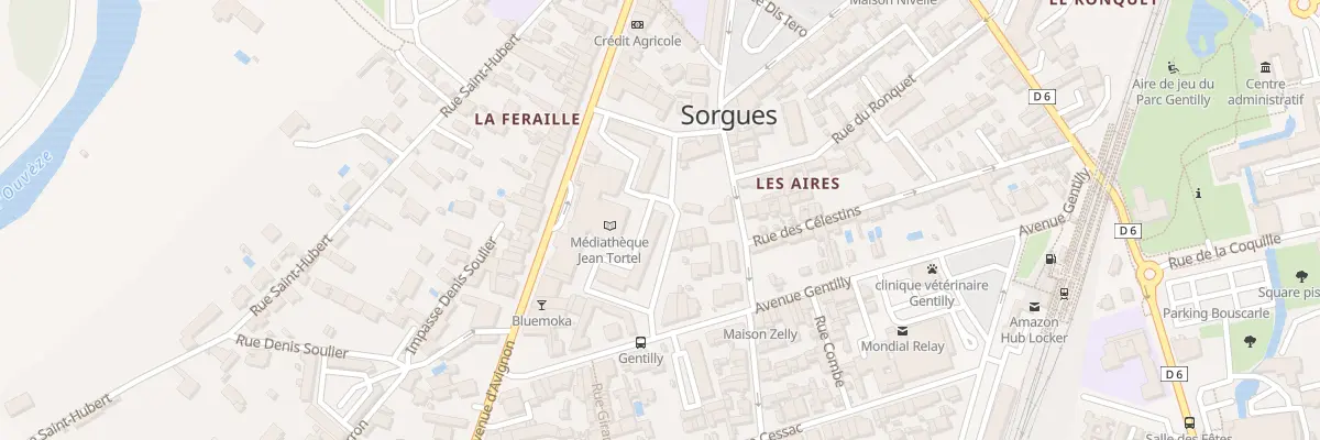 Plan du 129 Av Gentilly à Sorgues