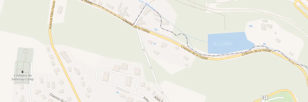Plan du 12 Rue Faidherbe à Sathonay-Camp