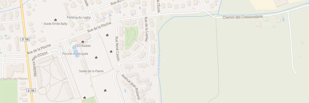 Plan du 6 Rue de la Luynes à Saint-Symphorien-d’Ozon