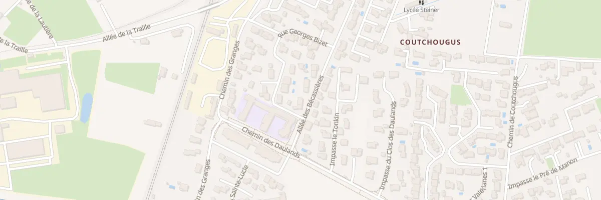 Plan du 378 All des Bécassières à Sorgues