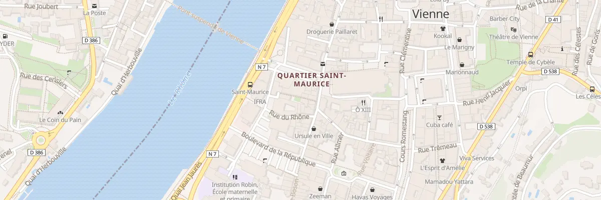 Plan de Pas Sauge à Vienne