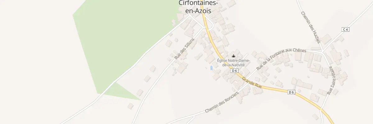 Plan du 3 Rue des Sillons à Cirfontaines-en-Azois
