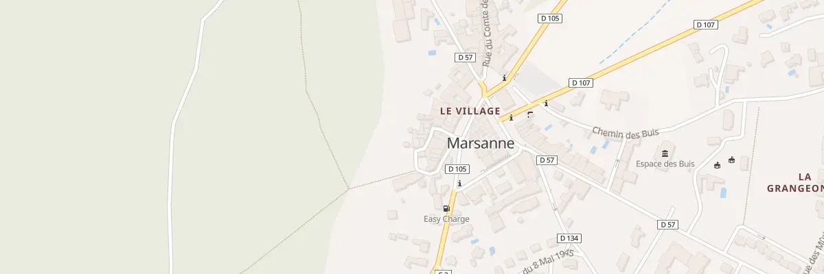 Plan du 14 Rue Bouviers à Marsanne