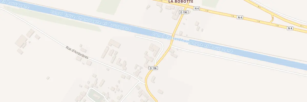 Plan du 2 Av de la Marne à Hallignicourt