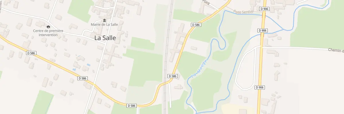 Plan du 420 Rte du Pont Biais à La Salle