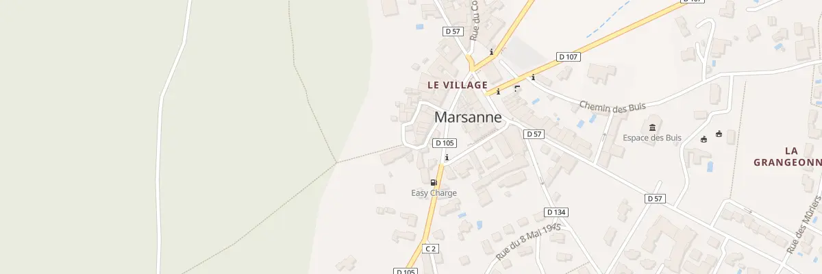 Plan du 10 Rue de la Marquise à Marsanne