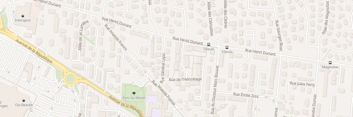 Plan du 44 Rue de l’Hermitage à Guilherand-Granges