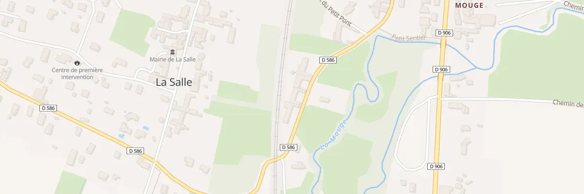 Plan du 388 Rte du Pont Biais à La Salle