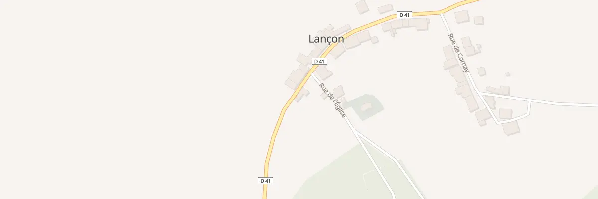 Plan du 5017 Le Village à Lançon