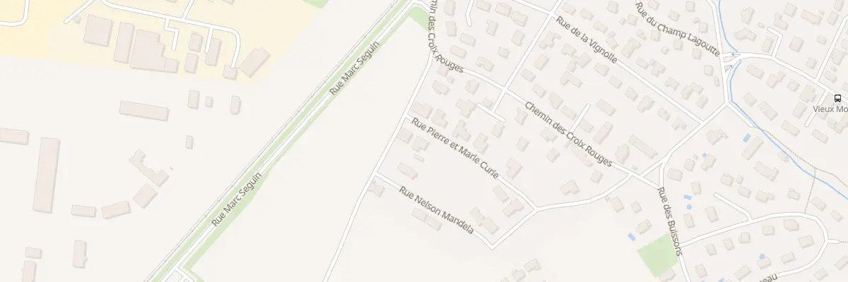 Plan du 13 Rue Pierre et Marie Curie à Crissey