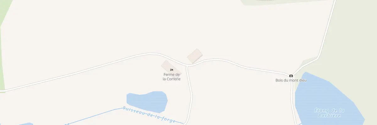 Plan du 2 La Corrérie à Tannay-le-Mont-Dieu