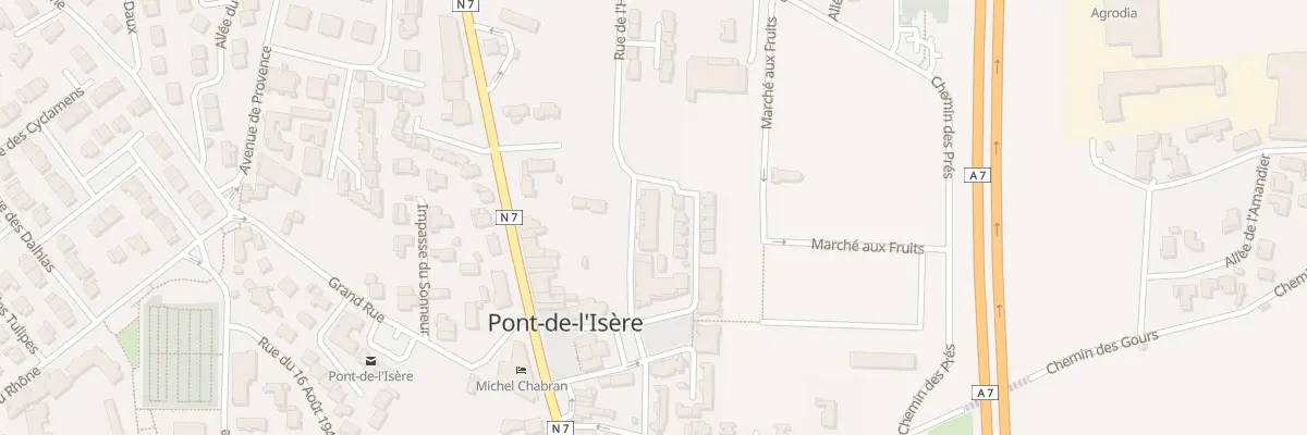Plan du 4 Rue de l’Hermitage à Valence