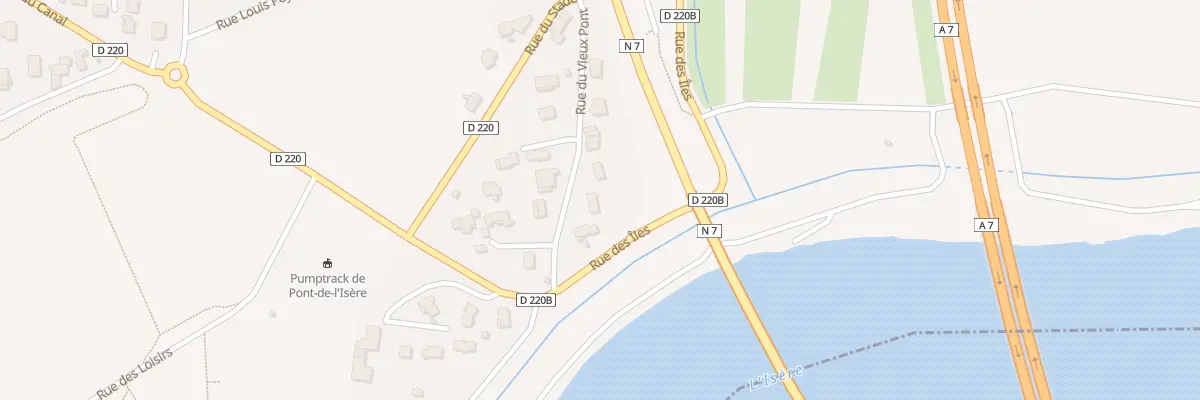 Plan du 11 Rue du Vieux Pont à Pont-de-l’Isère