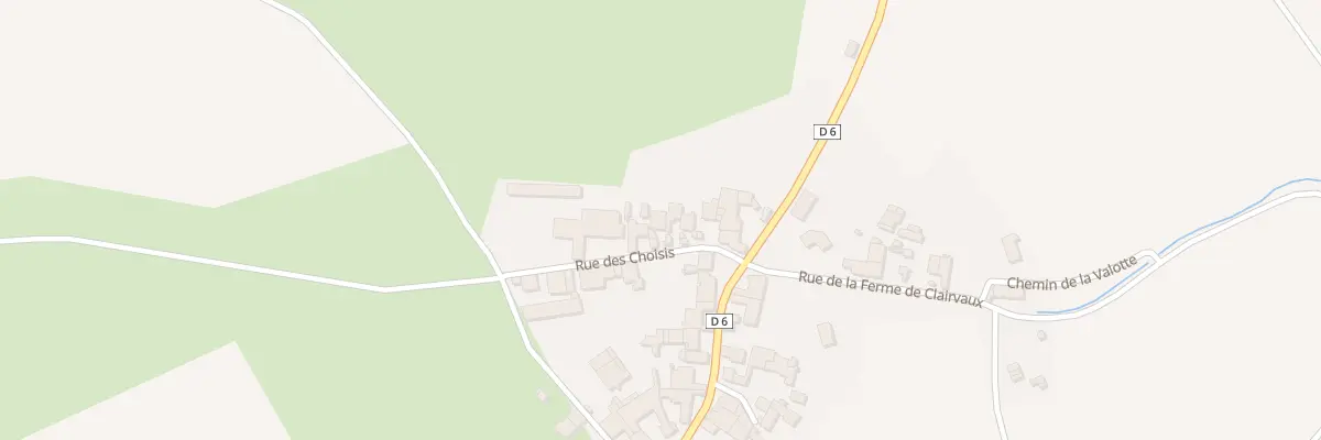 Plan du 8 Rue des Choisis à Cirfontaines-en-Azois