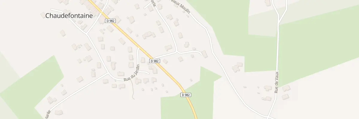 Plan du 3 Rue de la Tuilerie à Chaudefontaine