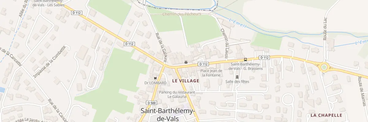 Plan du 9 Rue du Vercors à Saint-Barthélemy-de-Vals