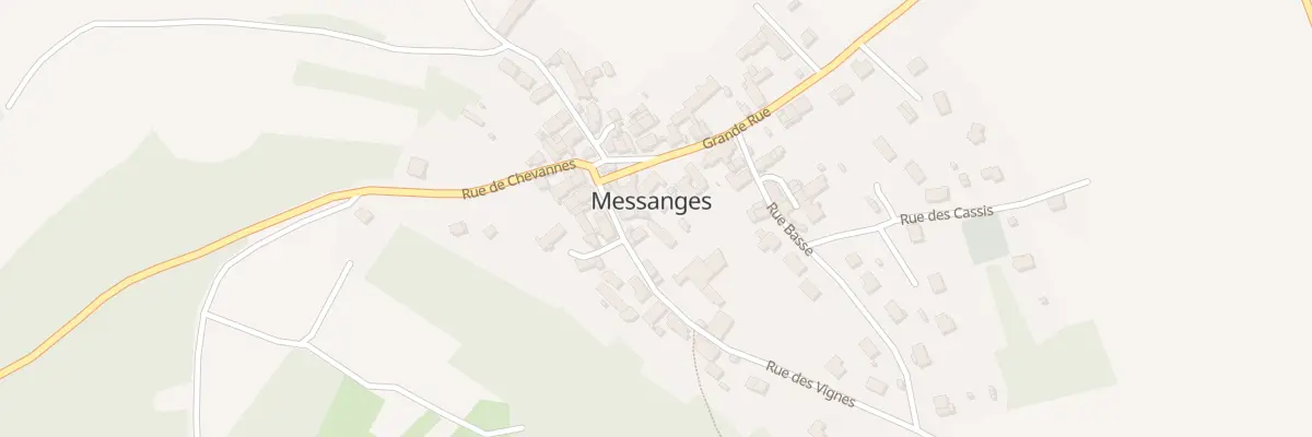 Plan du 3 Rue des Vignes à Messanges