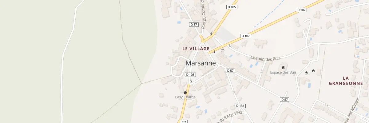 Plan du 2 Rue de la Marquise à Marsanne