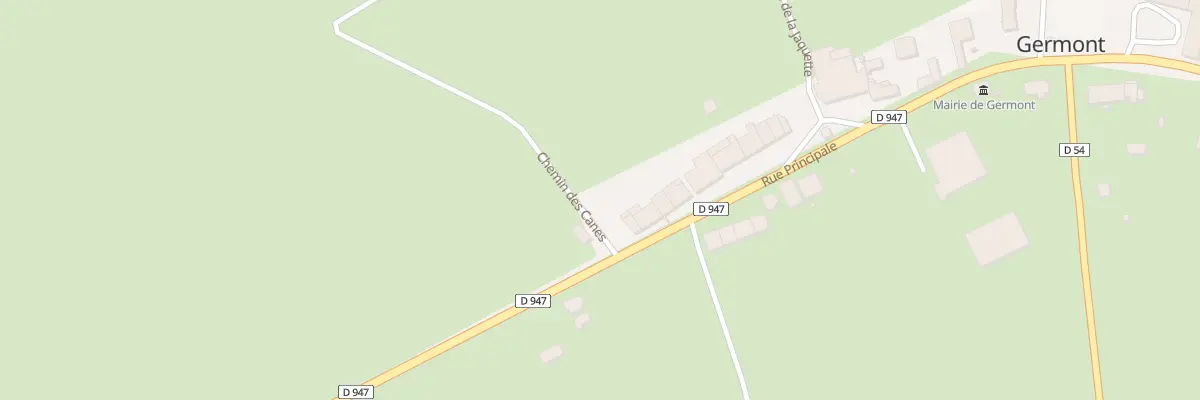 Plan du 2 Rue Principale à Germont