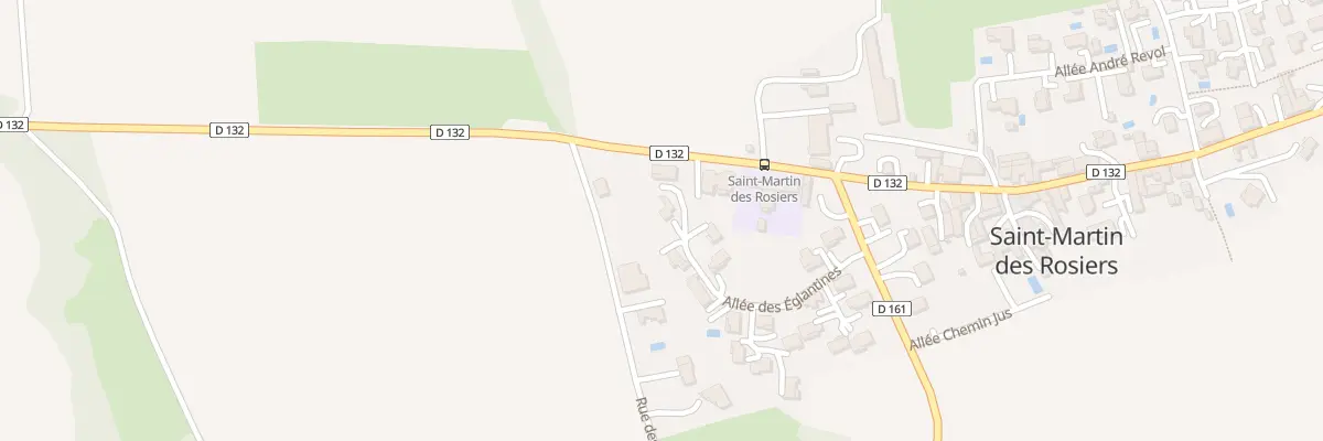 Plan du 185 All des Eglantines à Albon