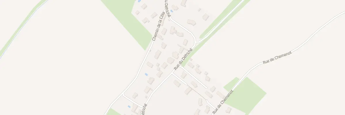 Plan du 715 Rue du Defriche à Virey-le-Grand