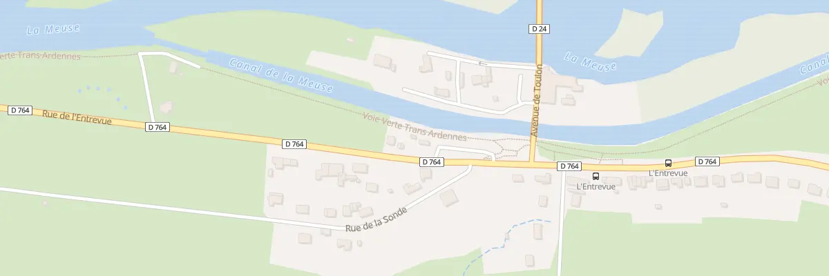 Plan du 3B Rue de l’Entrevue à Donchery