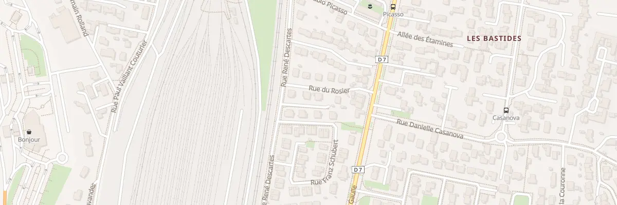 Plan du 53 Rue Descartes à Portes-lès-Valence