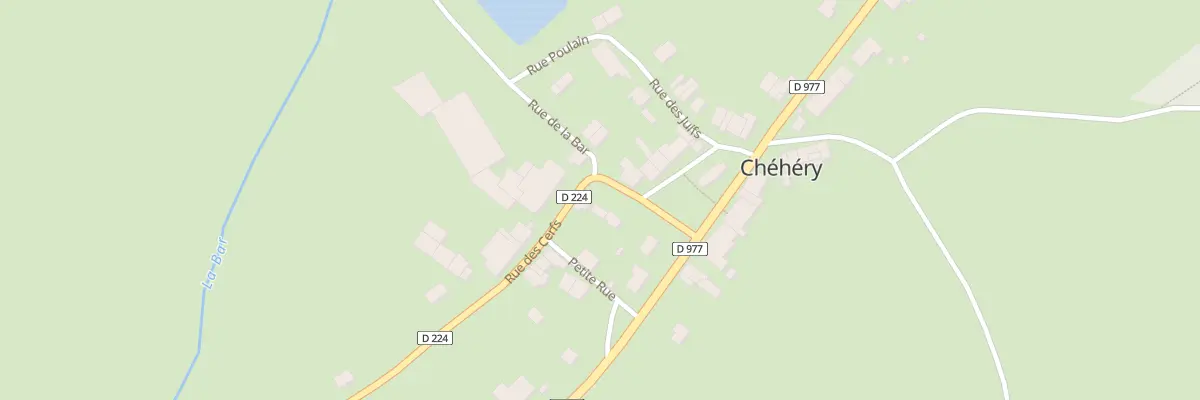 Plan du 5032 Le Village de Chehery à Chémery-Chéhéry