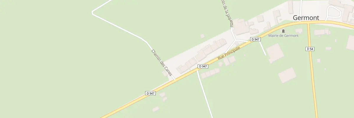 Plan du 4 Rue Principale à Germont