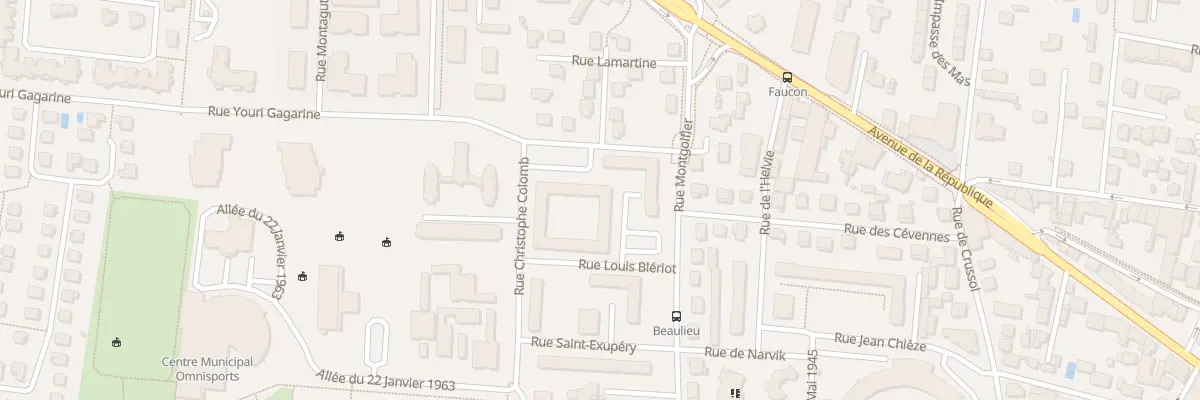 Plan du 1 Rue Charles Lindbergh à Guilherand-Granges