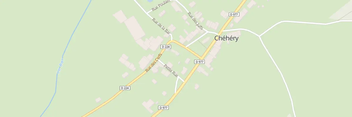 Plan du 5031 Le Village de Chehery à Chémery-Chéhéry