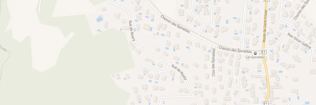 Plan du 46 Rue de Rivery à Sathonay-Village