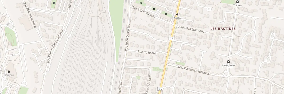 Plan du 51 Rue Descartes à Portes-lès-Valence