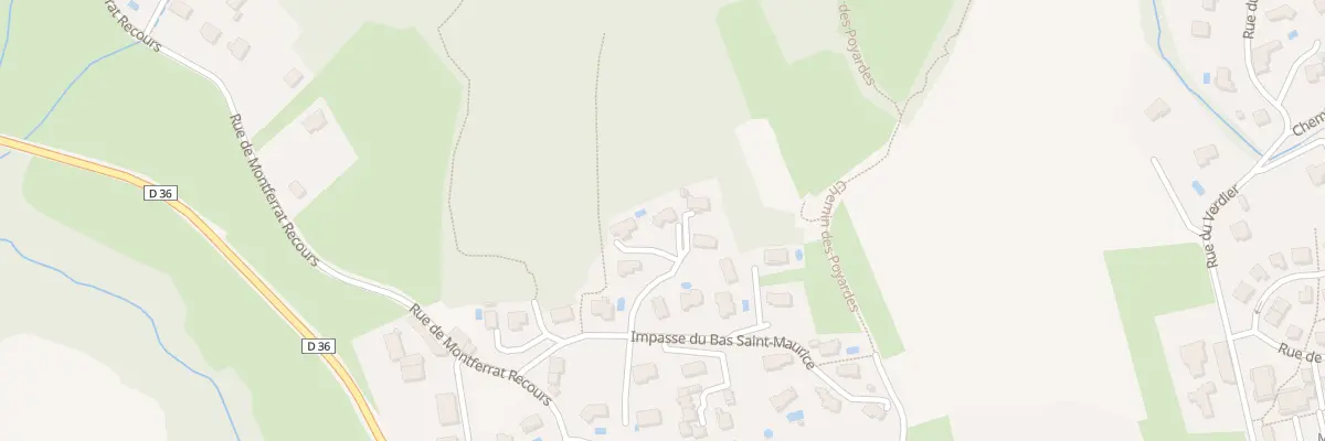 Plan du 77 Imp du Haut de Saint Maurice à Chuzelles