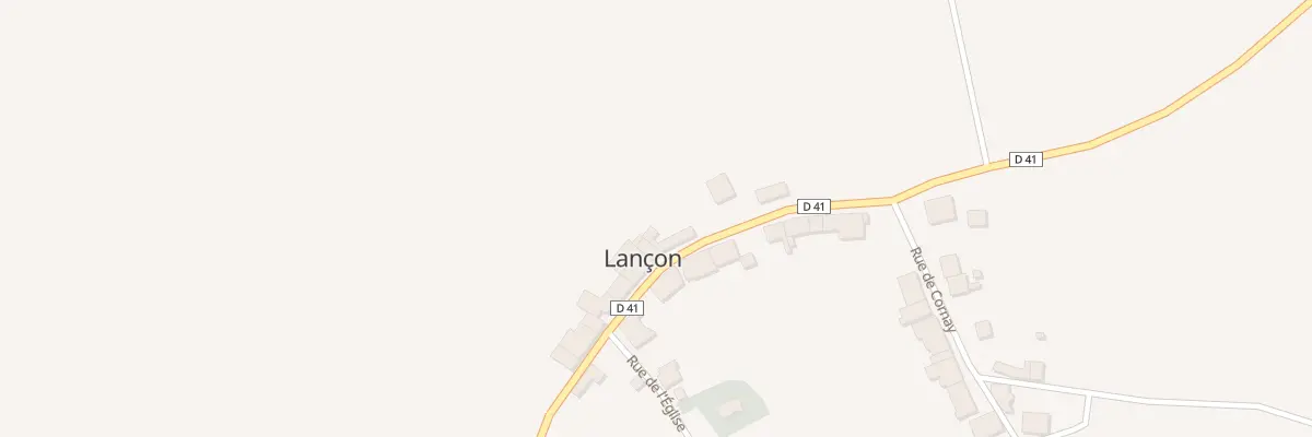 Plan du 8 Rue du Chateau à Lançon
