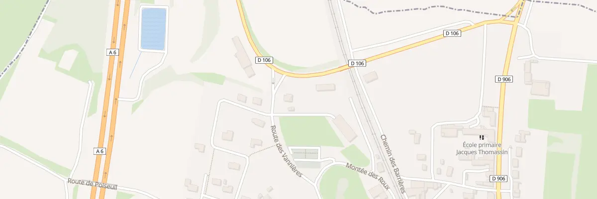 Plan du 138 Rte des Vannières à Saint-Albain