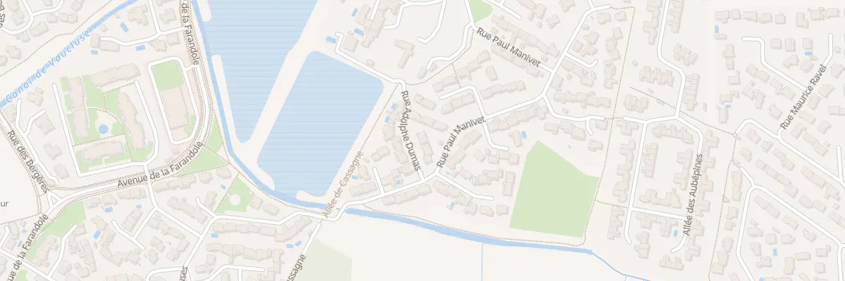 Plan du 5 Imp Adolphe Dumas au Pontet