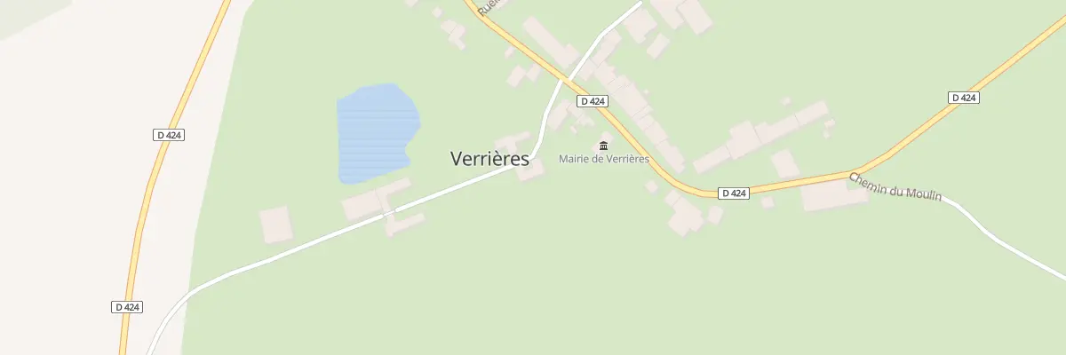 Plan du 5 Rue Chateau à Verrières