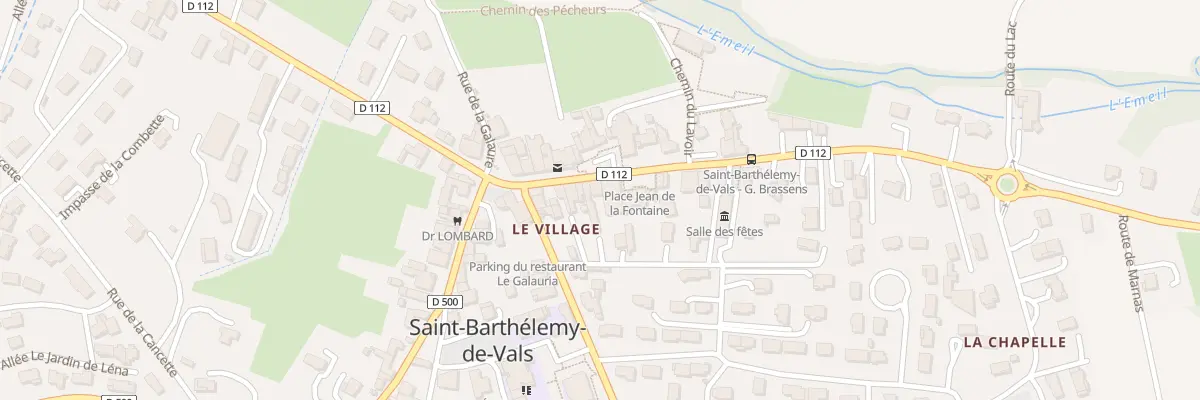 Plan du 10 Rue du Vercors à Saint-Barthélemy-de-Vals