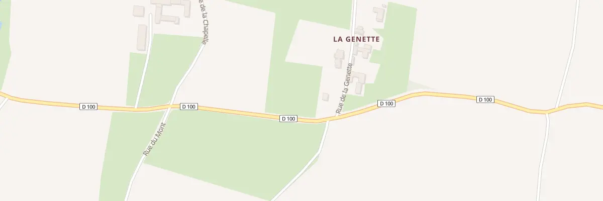 Plan du 9 La Genette à Valeins