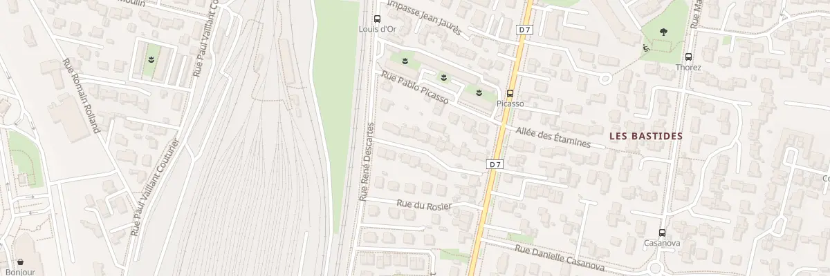 Plan du 47 Rue Descartes à Portes-lès-Valence