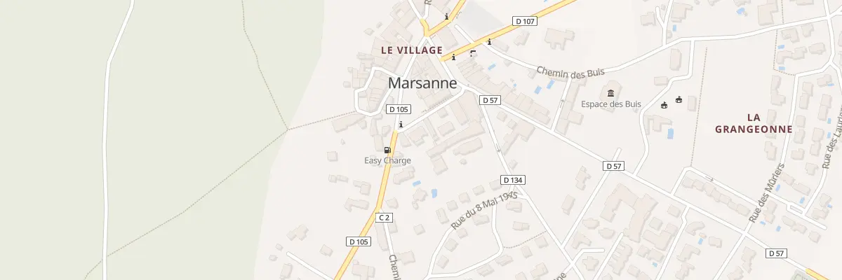 Plan du 9 Rue Gustave Maroux à Marsanne