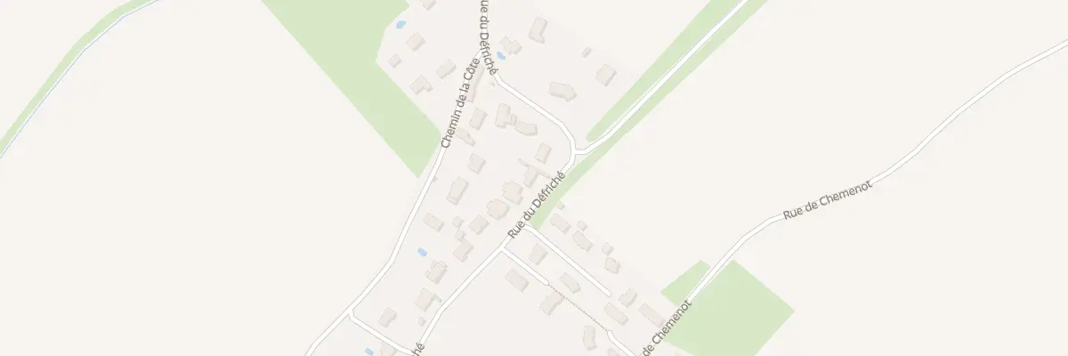 Plan du 739 Rue du Defriche à Virey-le-Grand