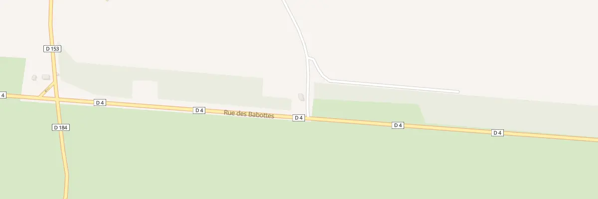 Plan du 2 Rue des Babottes à Voillecomte