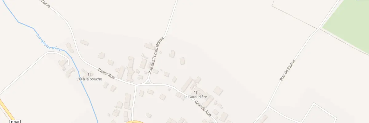 Plan du 6 Rue des Terres Noires à Levernois