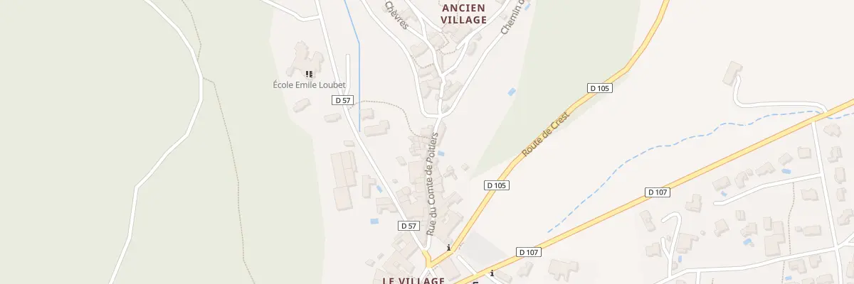Plan du 27 Rue Comte de Poitiers à Marsanne