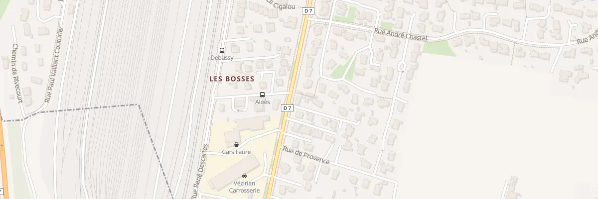Plan du 421 Av Charles de Gaulle à Portes-lès-Valence