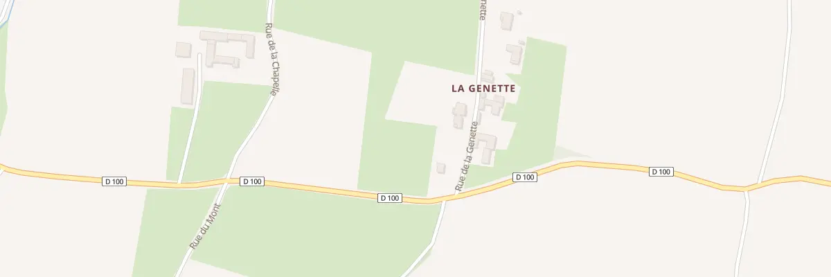 Plan du 65 Rue de la Genette à Valeins