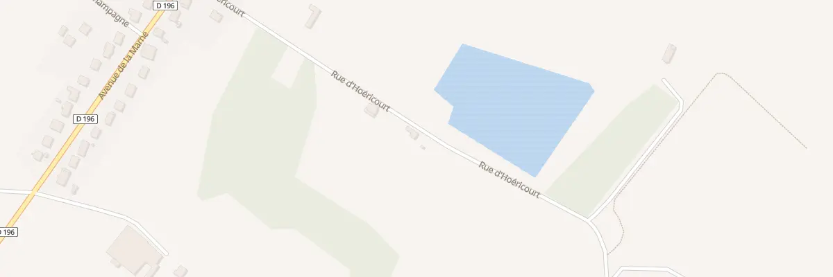 Plan du 4 Rue d’Hoericourt à Hallignicourt